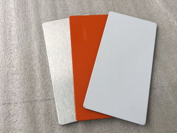 Китай Легкие обрабатывая алюминиевые панели знака, материал лоснистых/Матт белый АКМ знака  поставщик